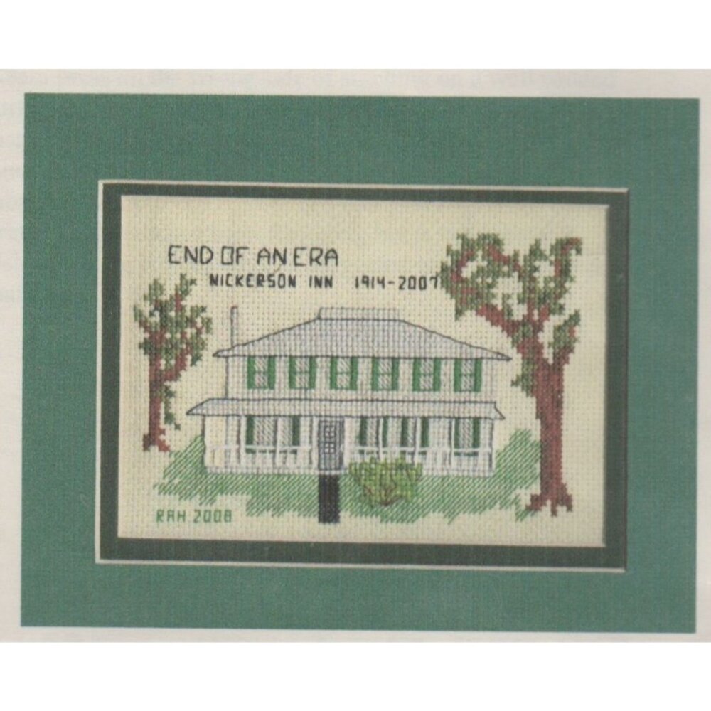 Memories of Michigan Nickerson Inn Pentwater No 1308 Counted Cross Stitch Kit